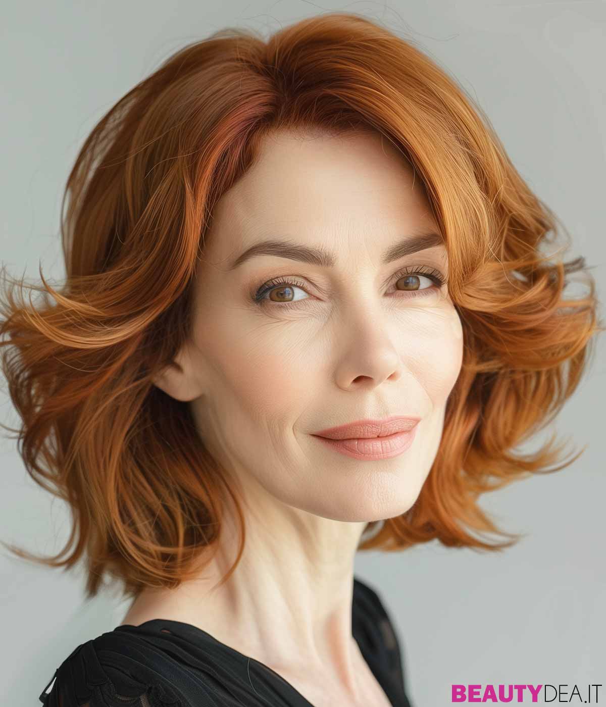 Wavy bob elegante Wavy bob elegante
