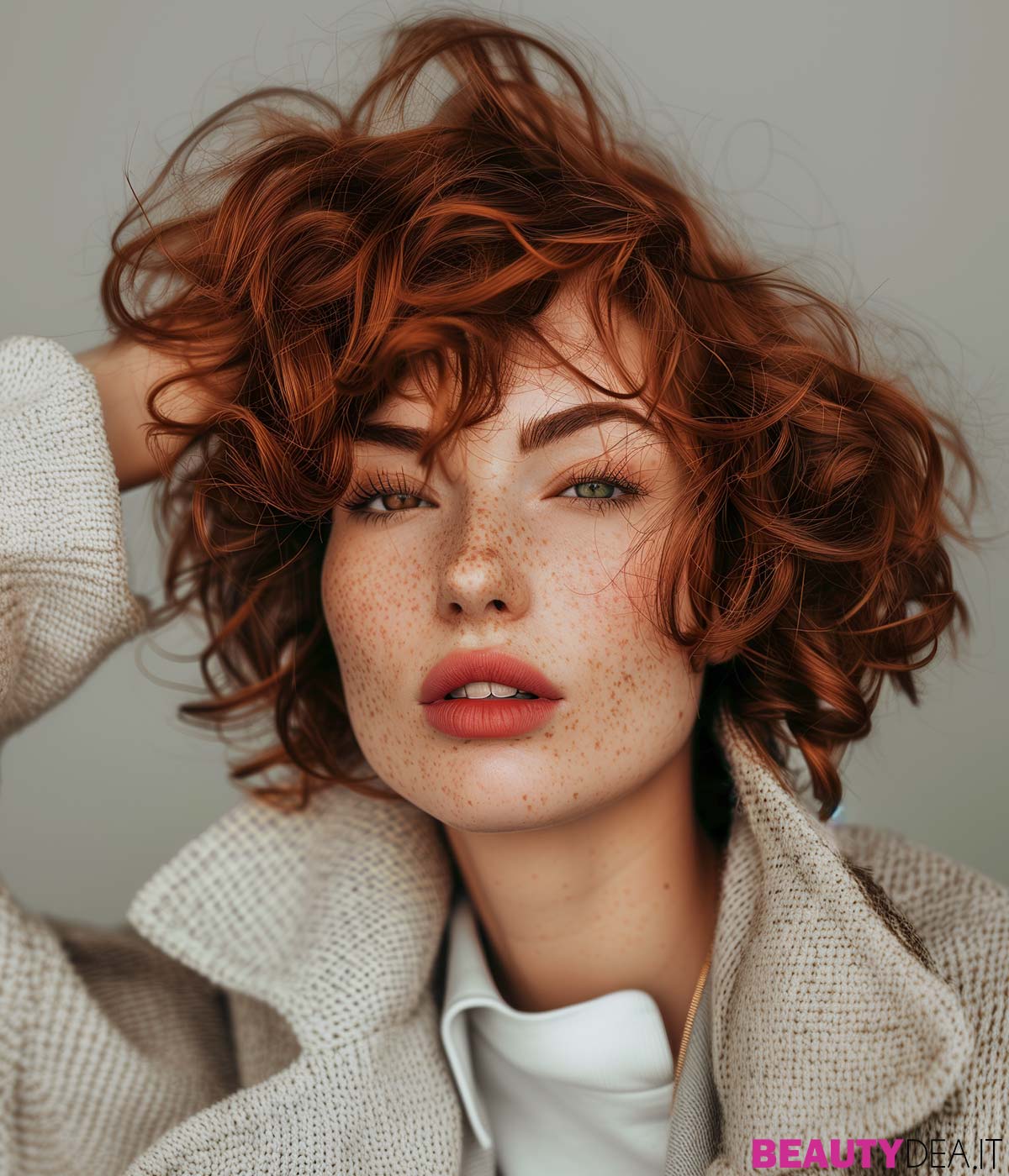 Wavy bob scalato elegante Wavy bob scalato elegante