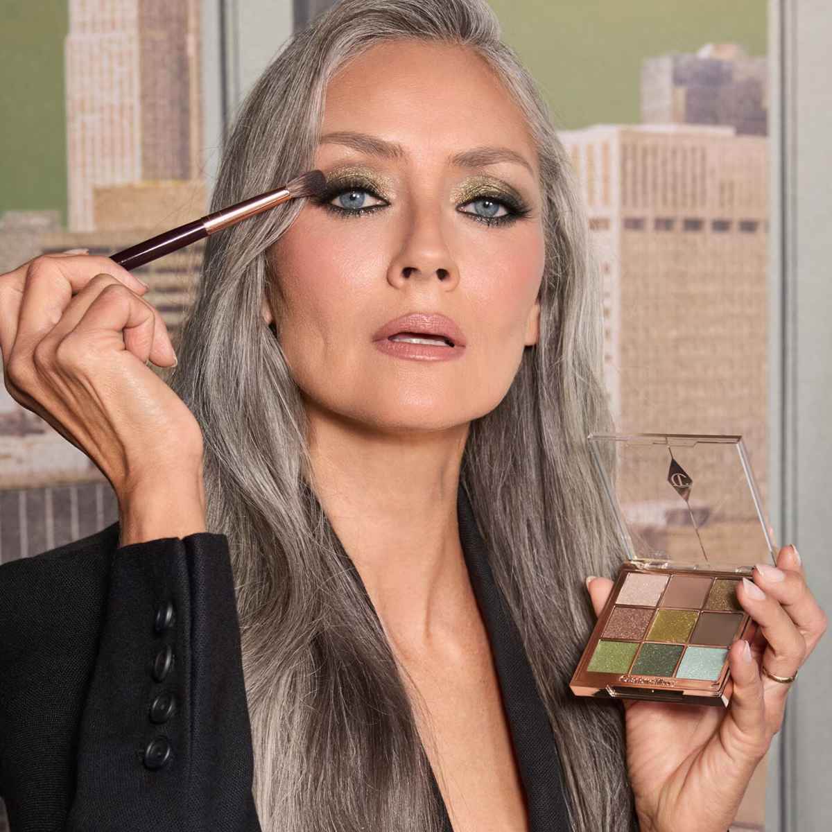 Make up occhi con ombretti verdi Make up occhi con ombretti verdi