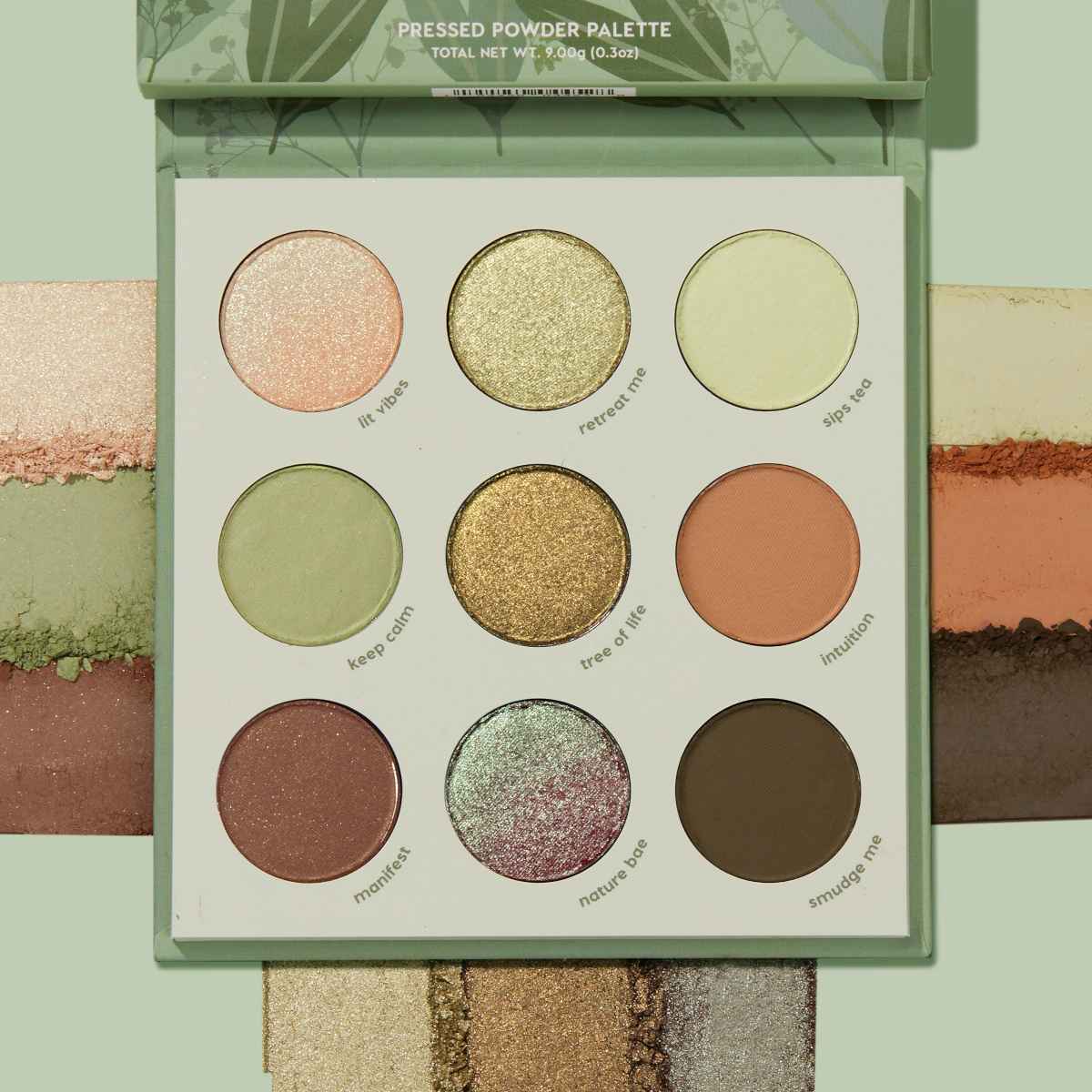 Green eyeshadow palette Green eyeshadow palette