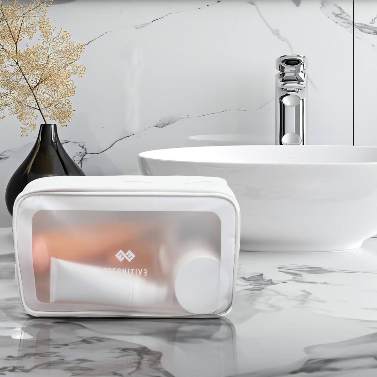 Cosmetici skincare beauty bag estiva Cosmetici skincare beauty bag estiva