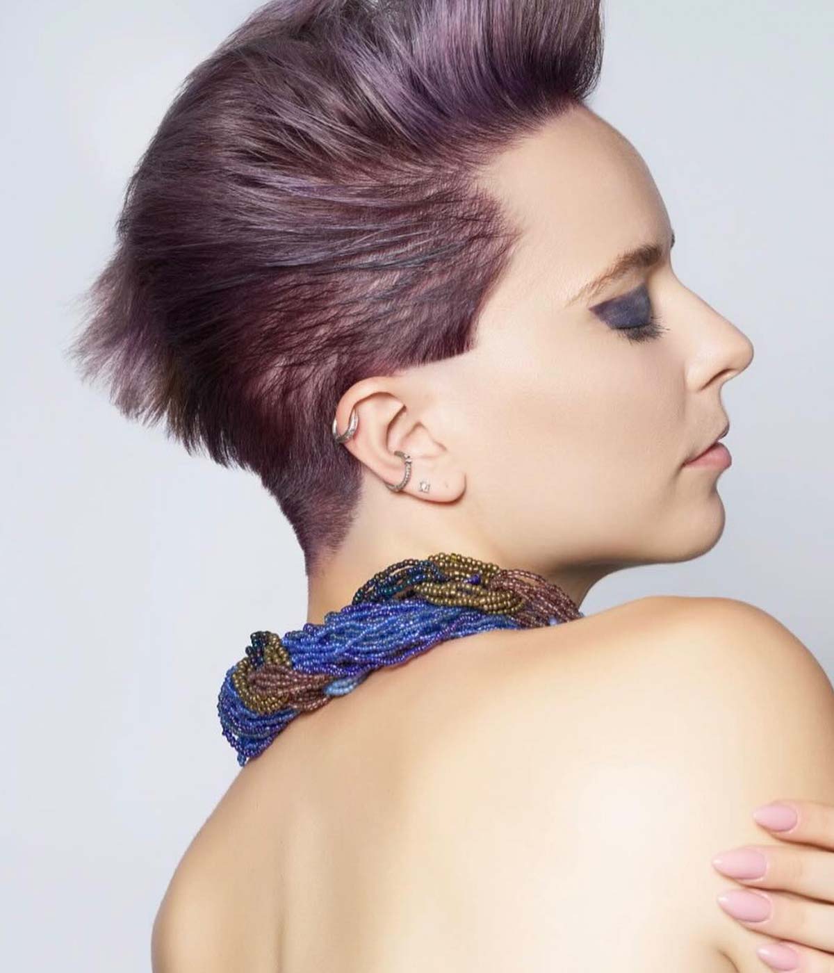Intercoiffure Mondial tagli capelli corti inverno 2025 Intercoiffure Mondial tagli capelli corti inverno 2025