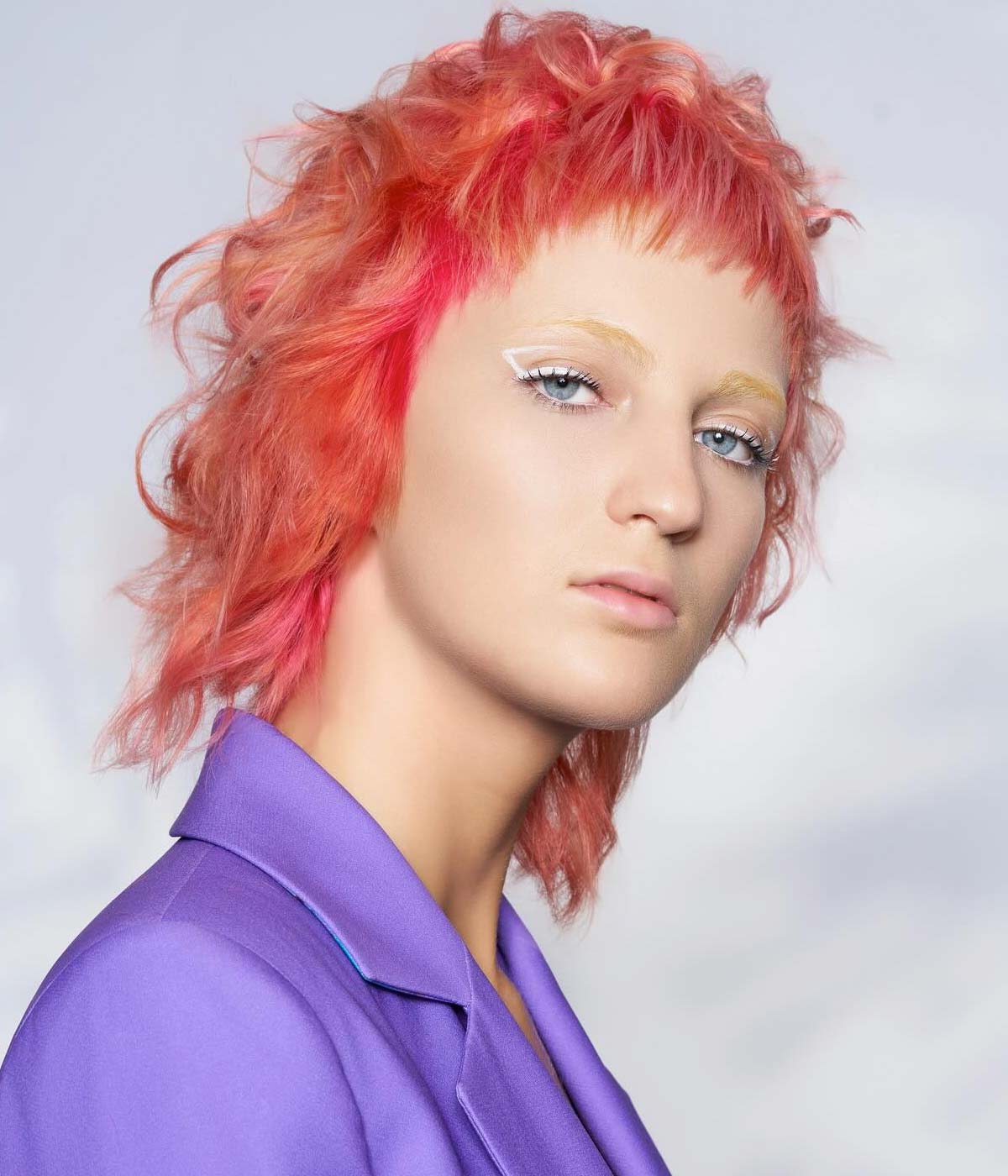 Intercoiffure Mondial tagli capelli medi inverno 2025 Intercoiffure Mondial tagli capelli medi inverno 2025