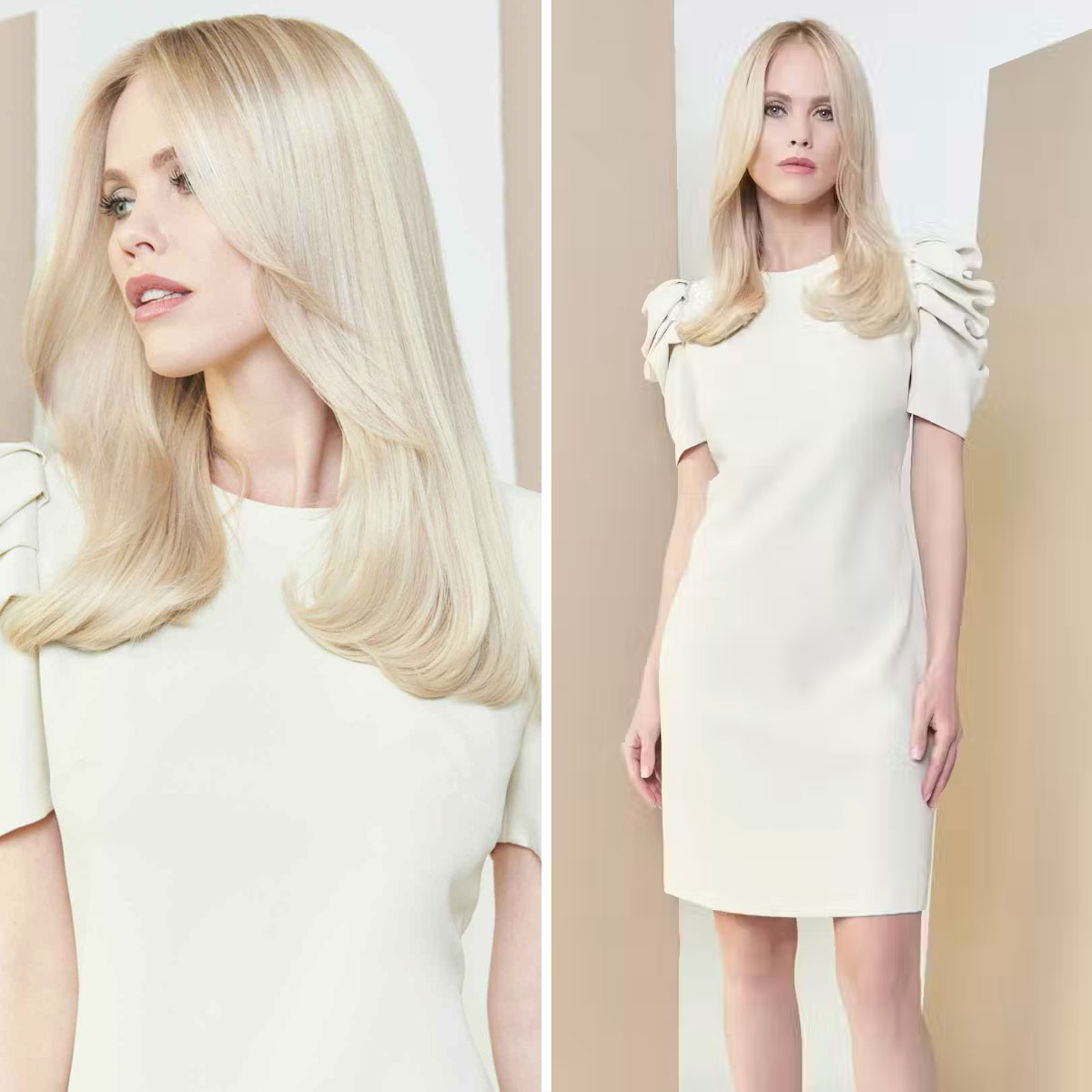 Tagli capelli lunghi colore ivory blonde Tagli capelli lunghi colore ivory blonde