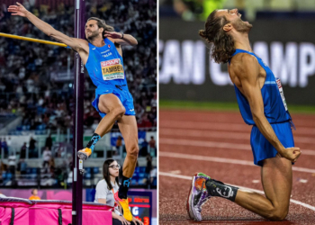 look di Gianmarco Tamberi alle Olimpiadi di Parigi 2024