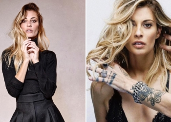 Sveva Alviti capelli biondi mostra Cinema di Venezia