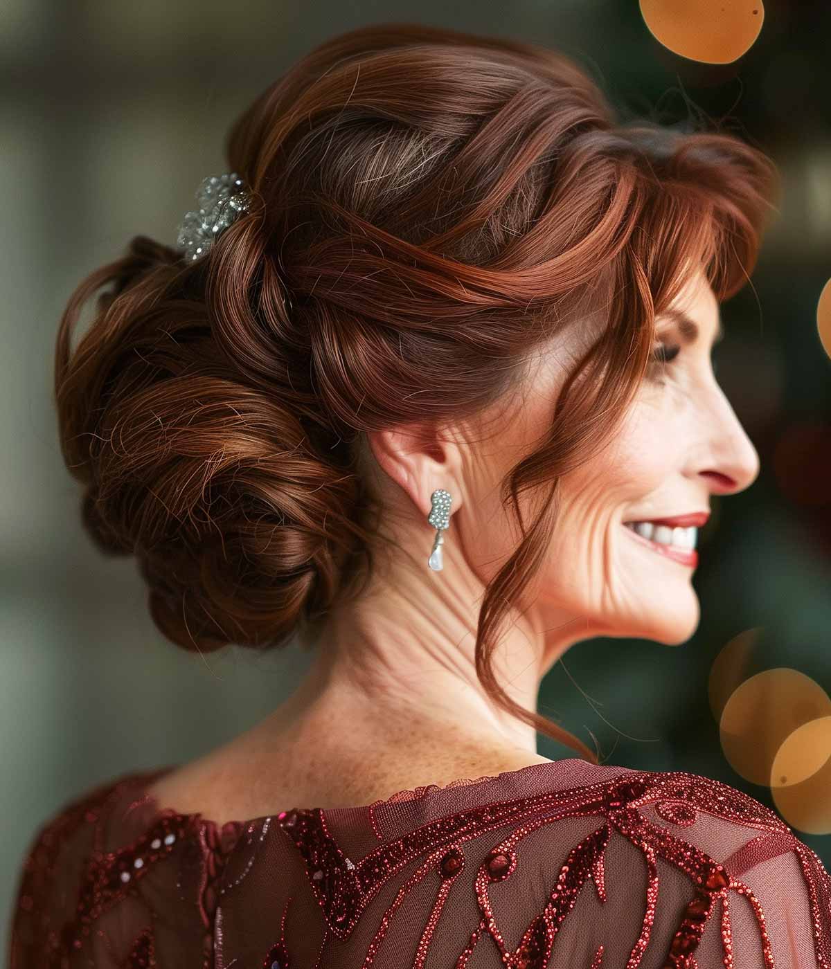 Acconciature chignon Capodanno signora Acconciature chignon Capodanno signora