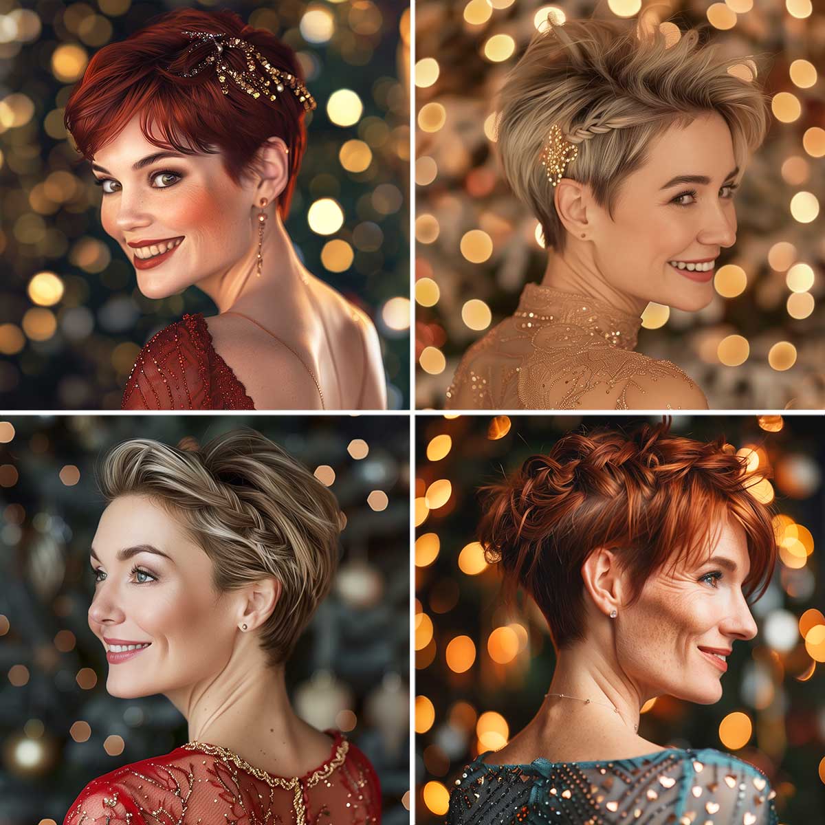 Pettinature capelli corti Capodanno Pettinature capelli corti Capodanno