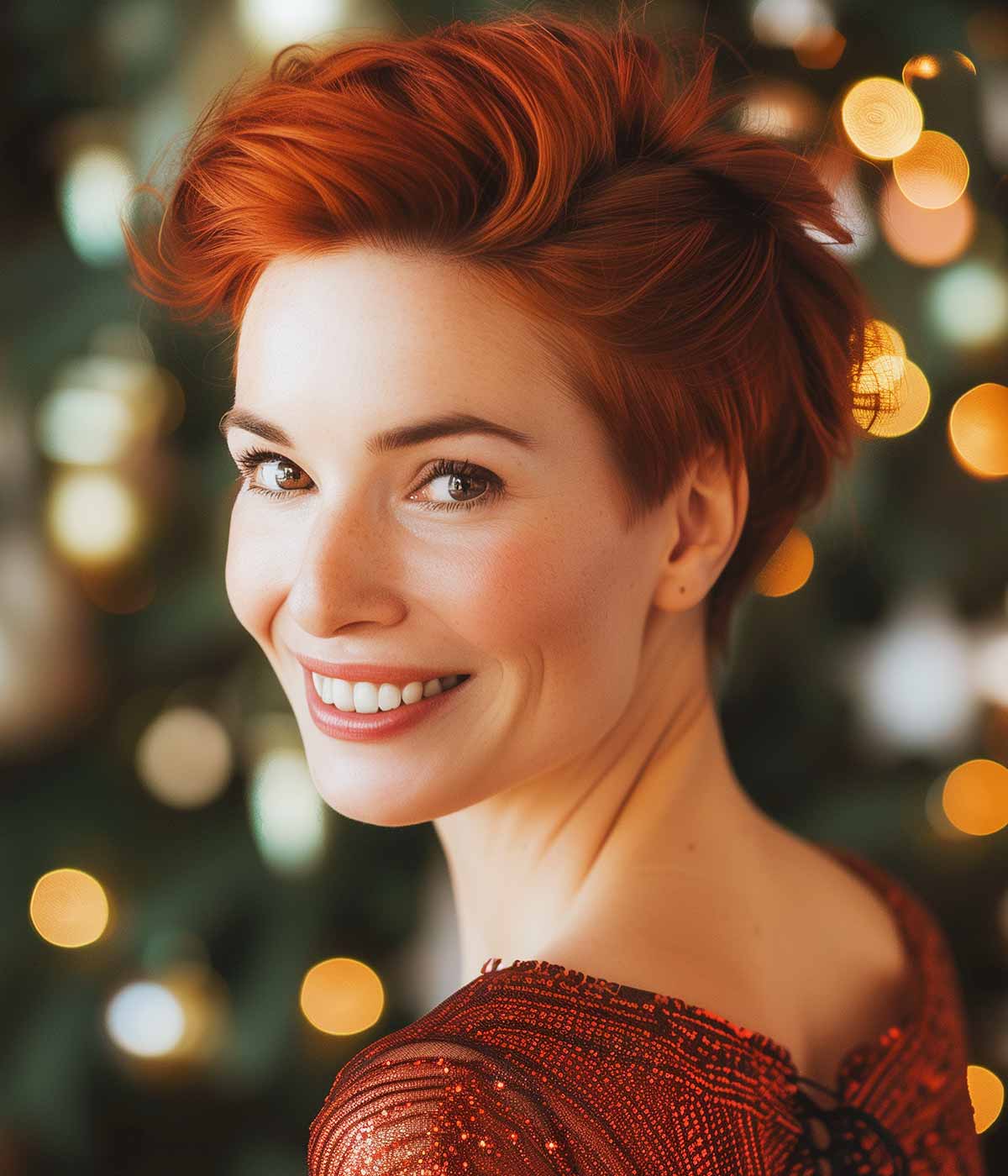 Semiraccolto capelli corti Capodanno Semiraccolto capelli corti Capodanno