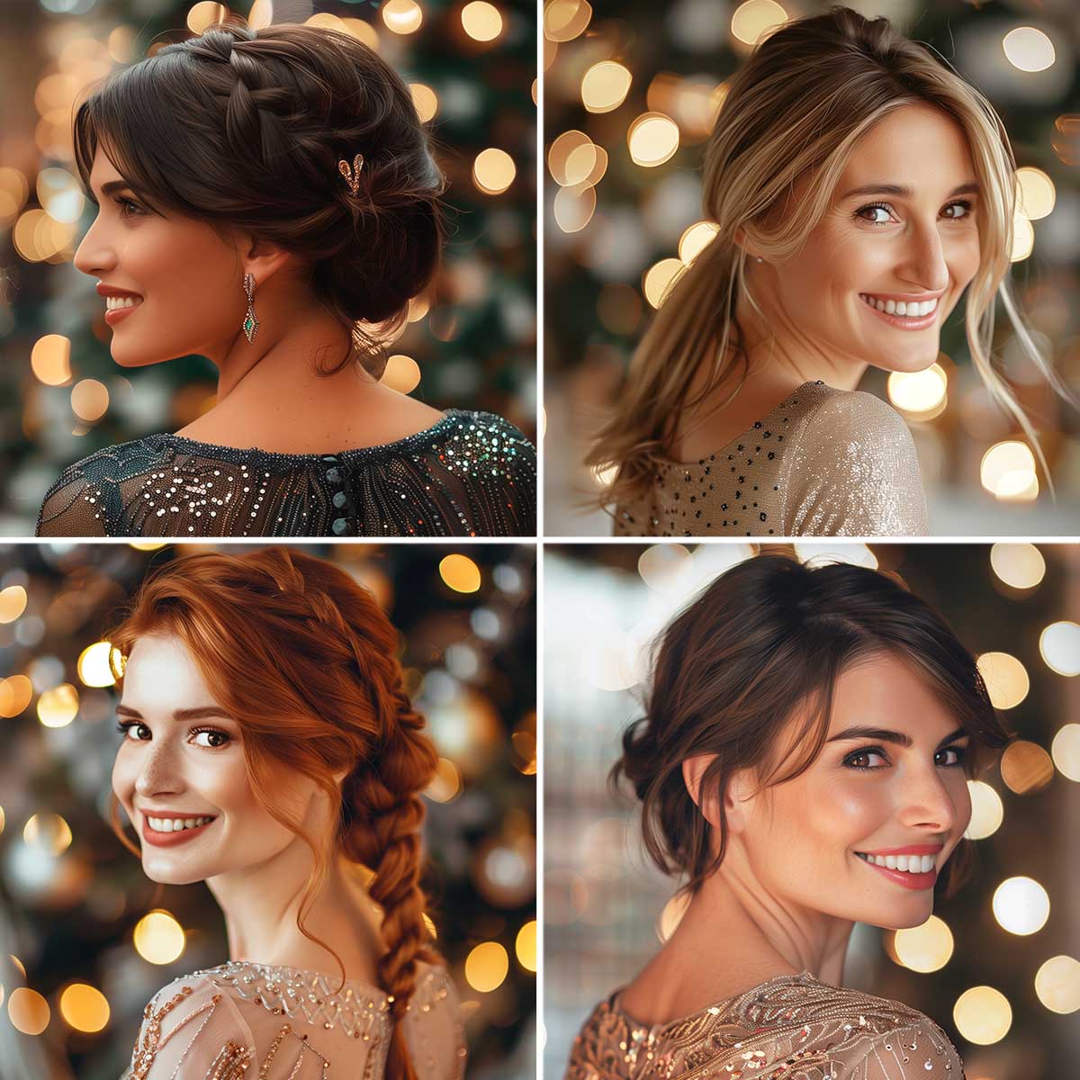 Acconciature eleganti capelli medi Acconciature eleganti capelli medi