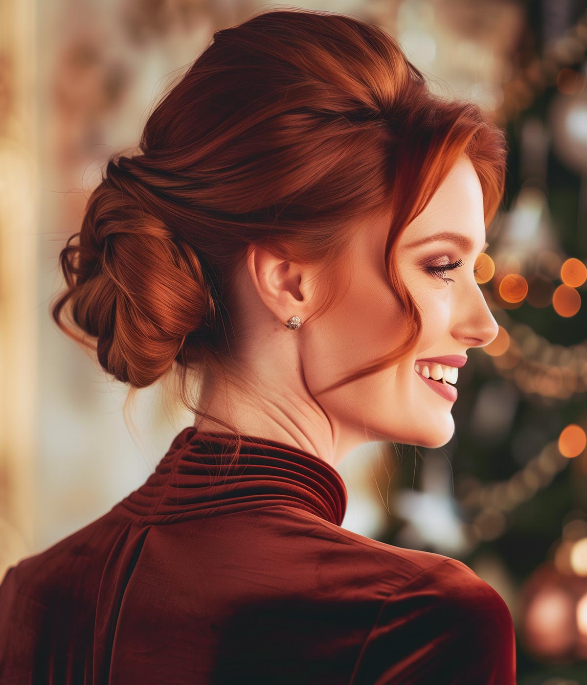 Capodanno capelli chignon acconciatura Capodanno capelli chignon acconciatura