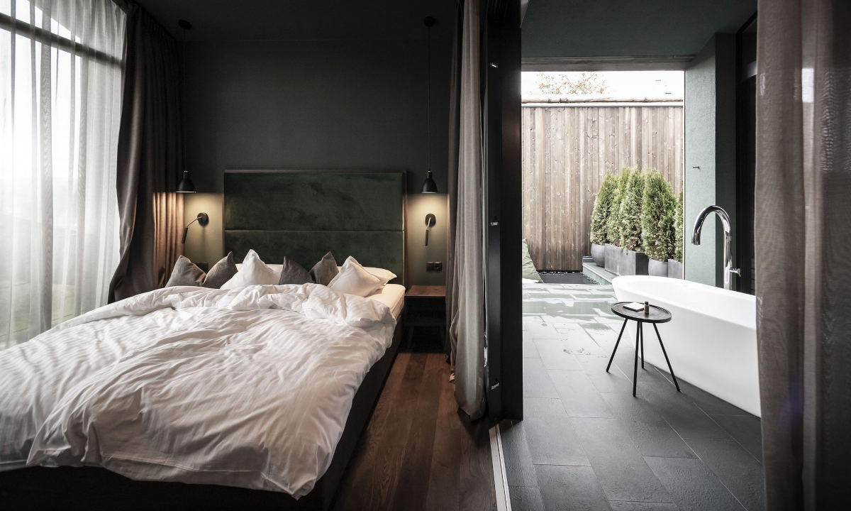 Ambienti con materiali naturali influenzano il benessere