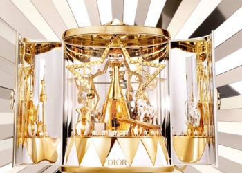 Dior profumo J'adore L'Or Natale 2025 con carillon