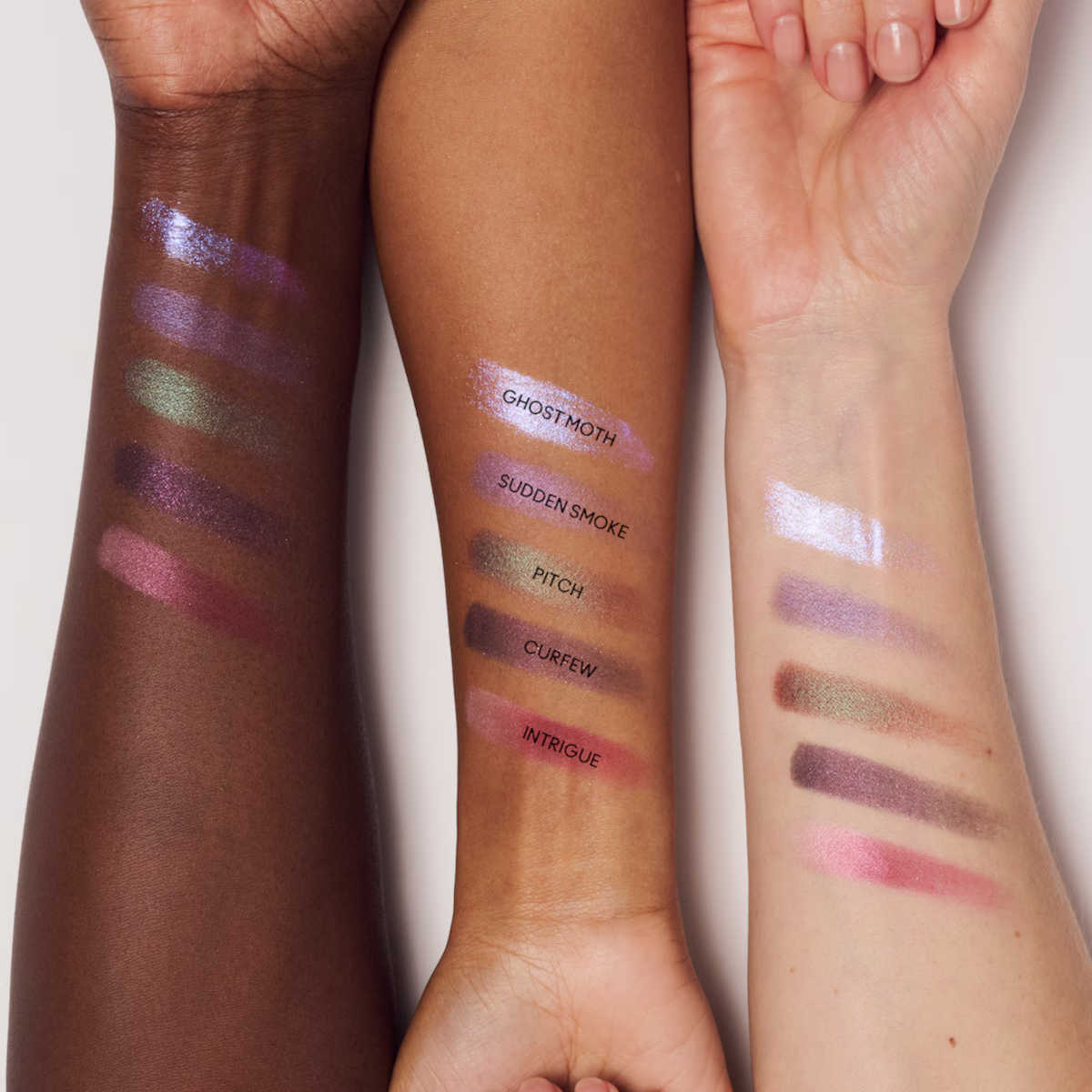 Swatches palette ombretti MAC Swatches palette ombretti MAC