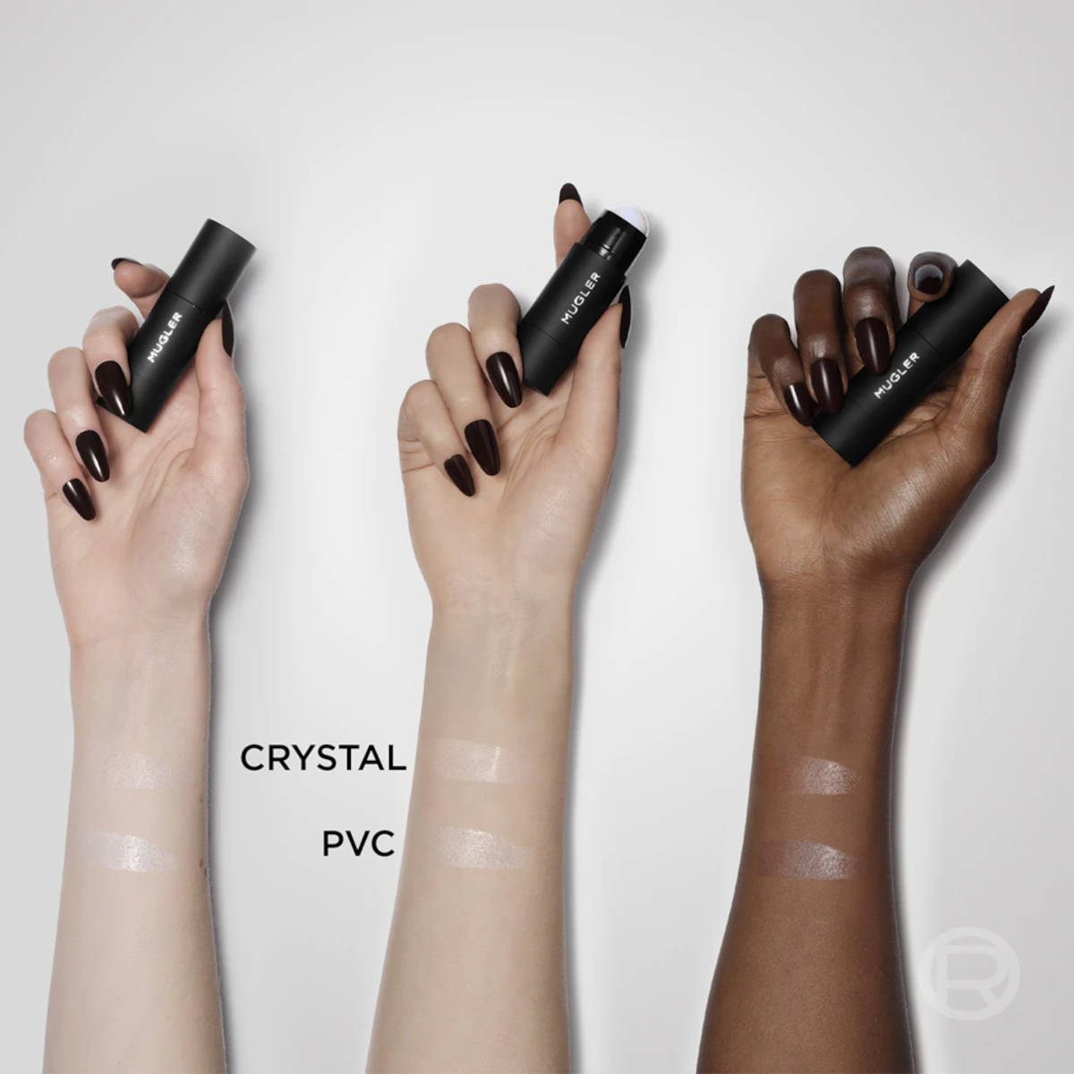 Swatches illuminante L'Oréal Paris Mugler Swatches illuminante L'Oréal Paris Mugler