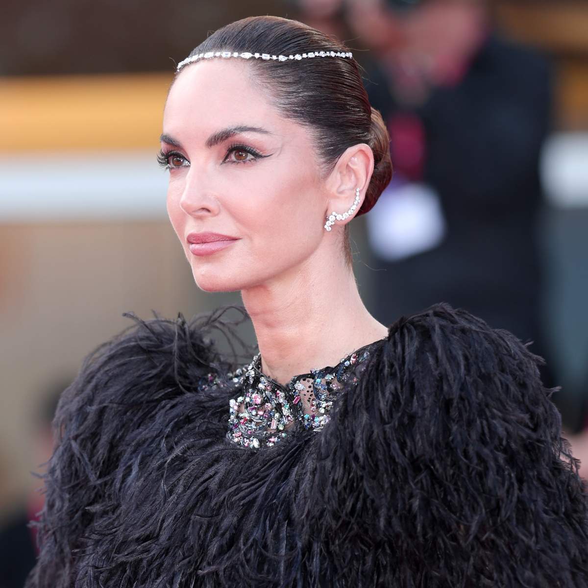 Eugenia Silva trucco Mostra Cinema Venezia 2025 Eugenia Silva trucco Mostra Cinema Venezia 2025