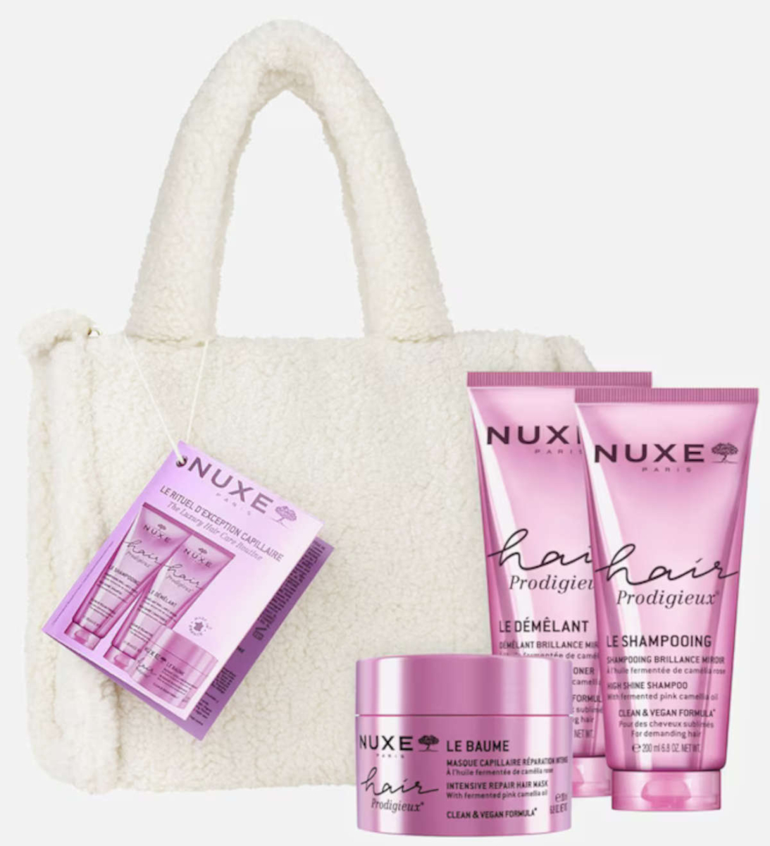 Nuxe Hair Prodigieux kit capelli Natale 2025