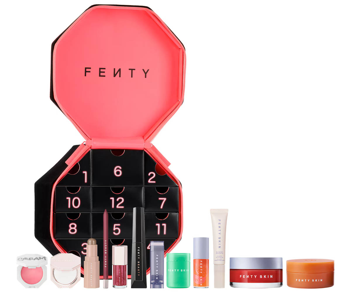 Contenuto Fenty Beauty Calendario Avvento Natale 2025 Contenuto Fenty Beauty Calendario Avvento Natale 2025