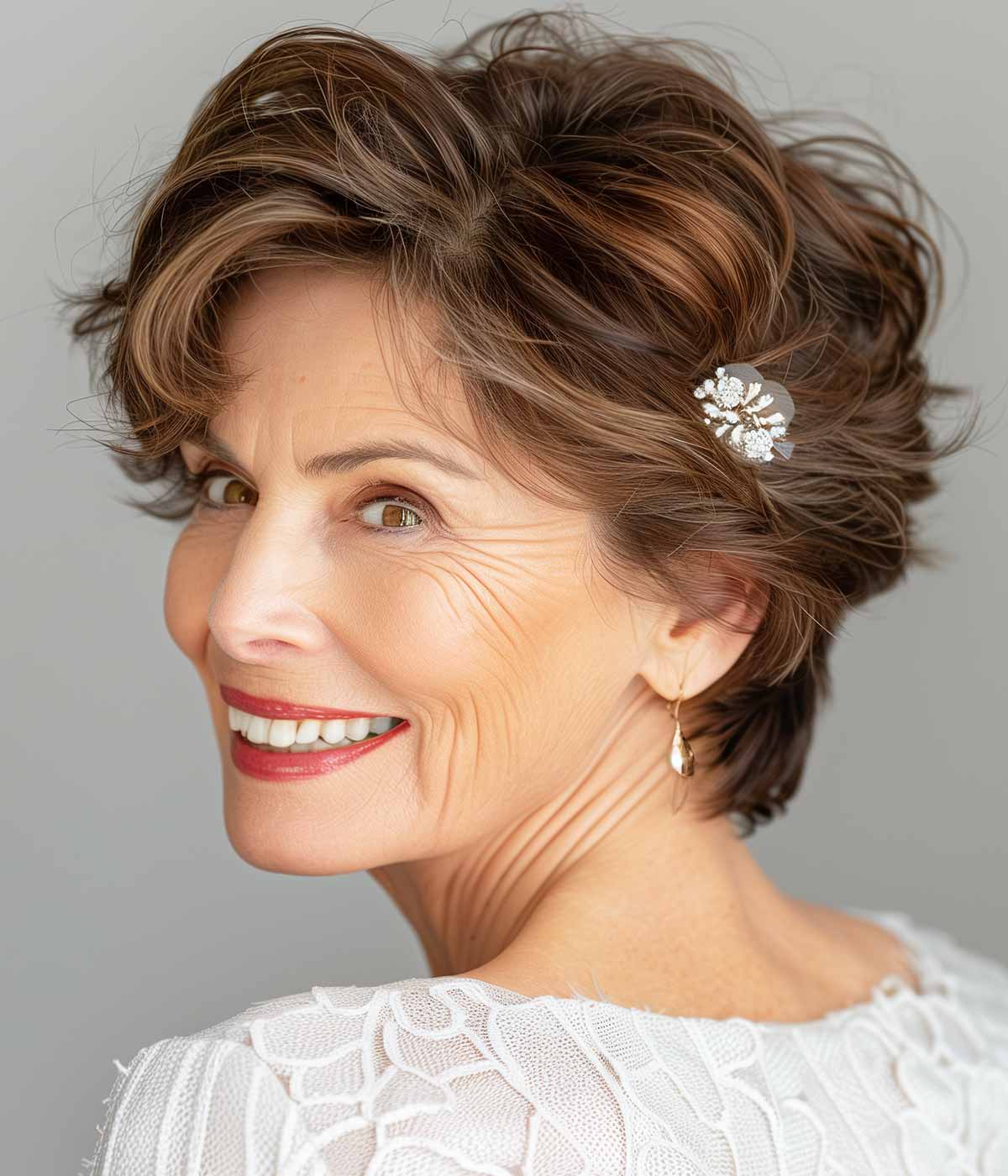 Torchon capelli corti donna 60 anni Torchon capelli corti donna 60 anni
