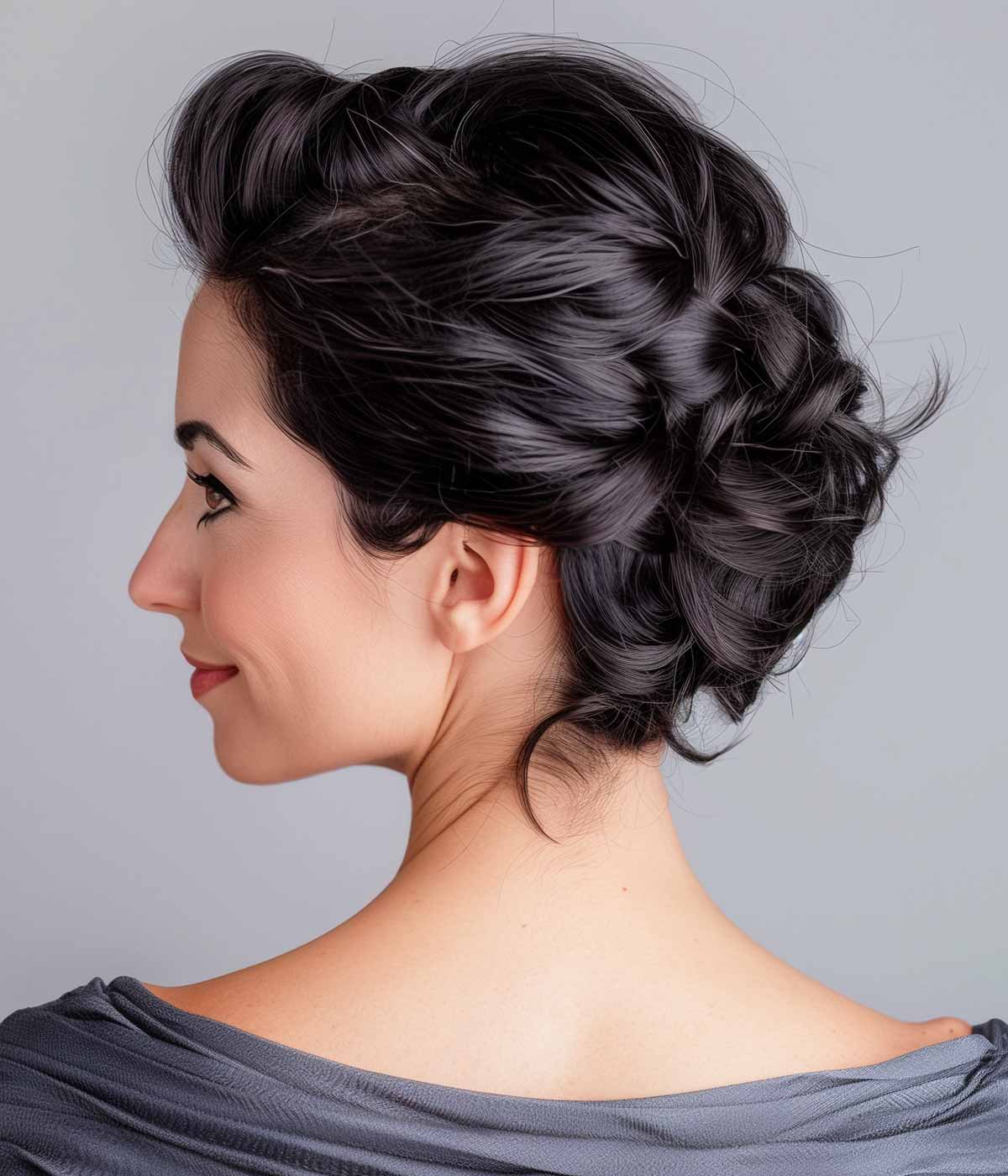Raccolto capelli caschetto Raccolto capelli caschetto
