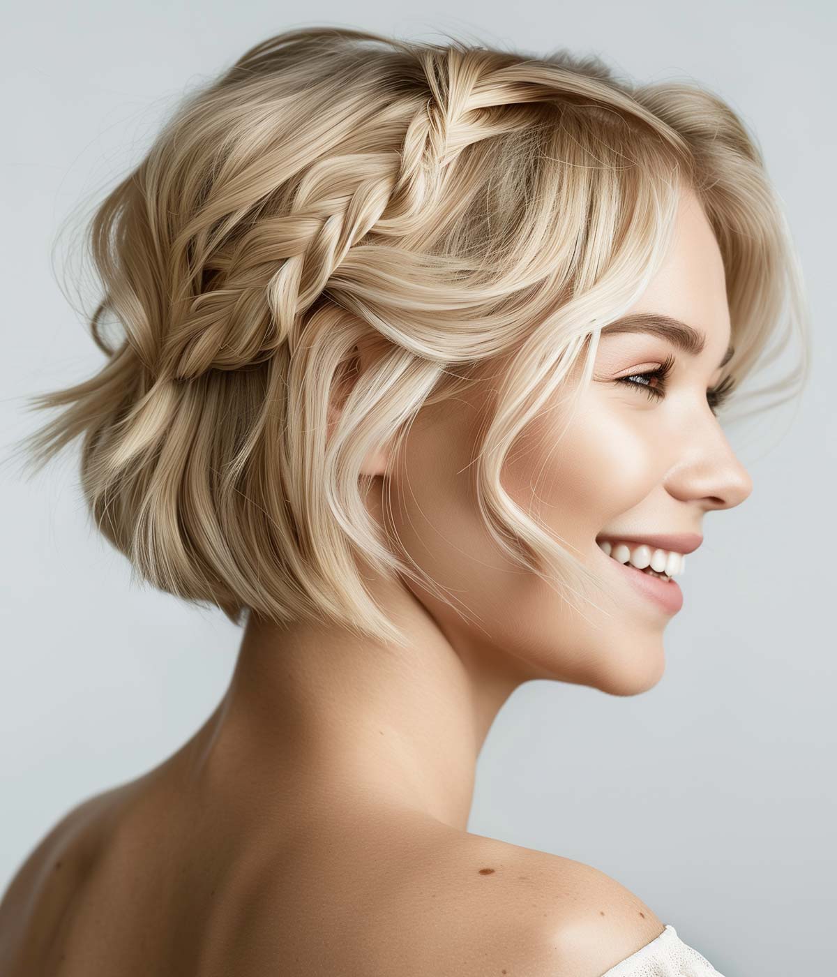 Acconciature trecce capelli medio corti Acconciature trecce capelli medio corti