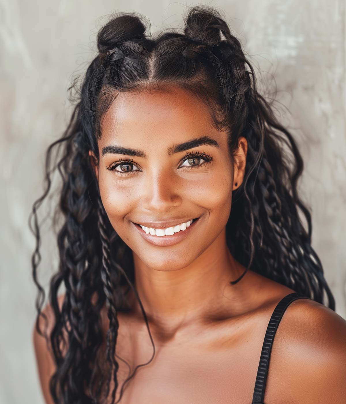 Trecce capelli sciolti Trecce capelli sciolti