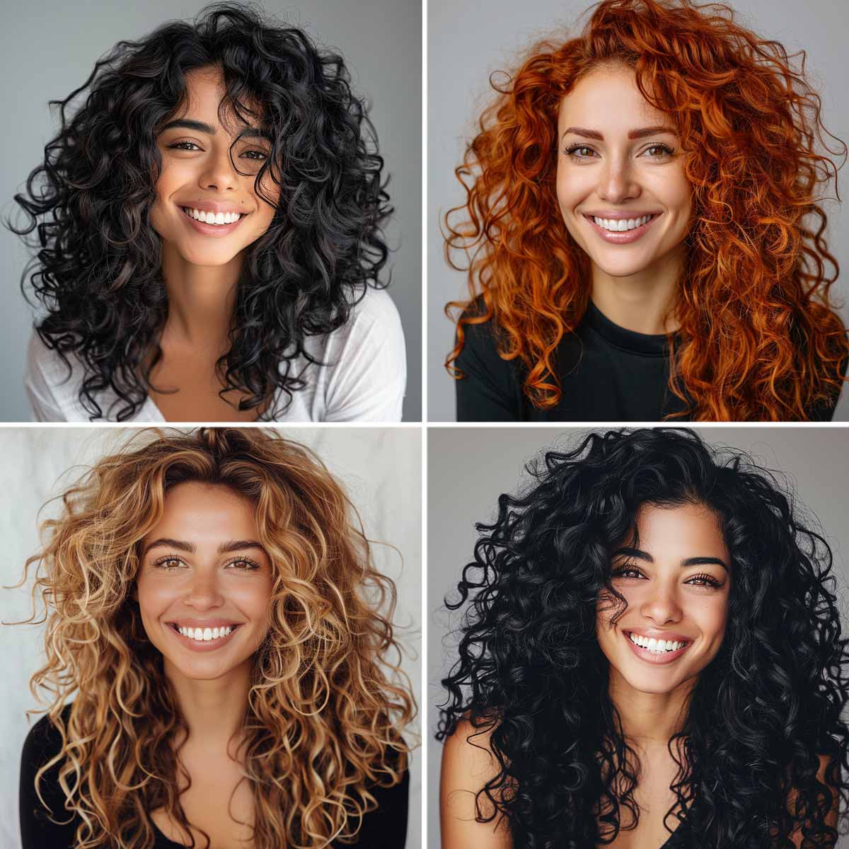 Tagli lunghi scalati capelli ricci Tagli lunghi scalati capelli ricci
