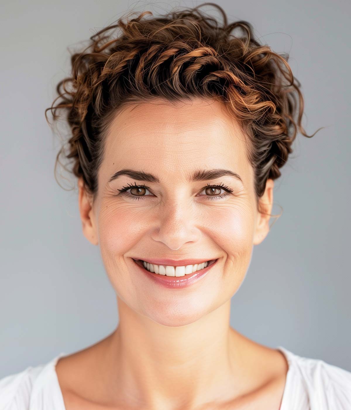 Treccia capelli corti ricci Treccia capelli corti ricci