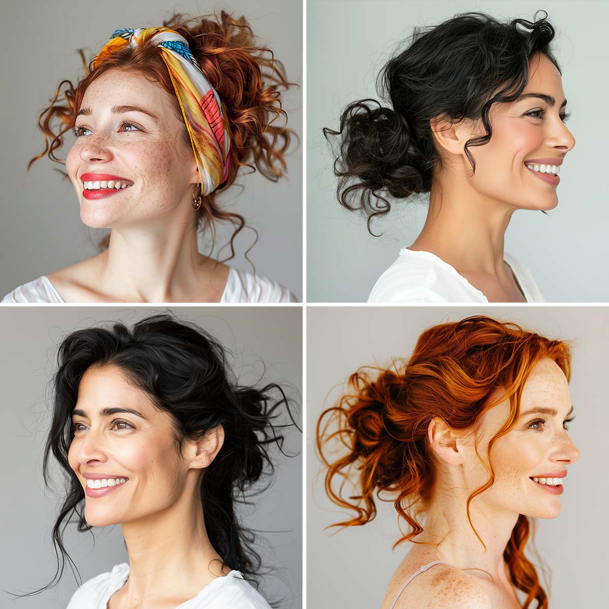 Pettinature semplici capelli ricci Pettinature semplici capelli ricci