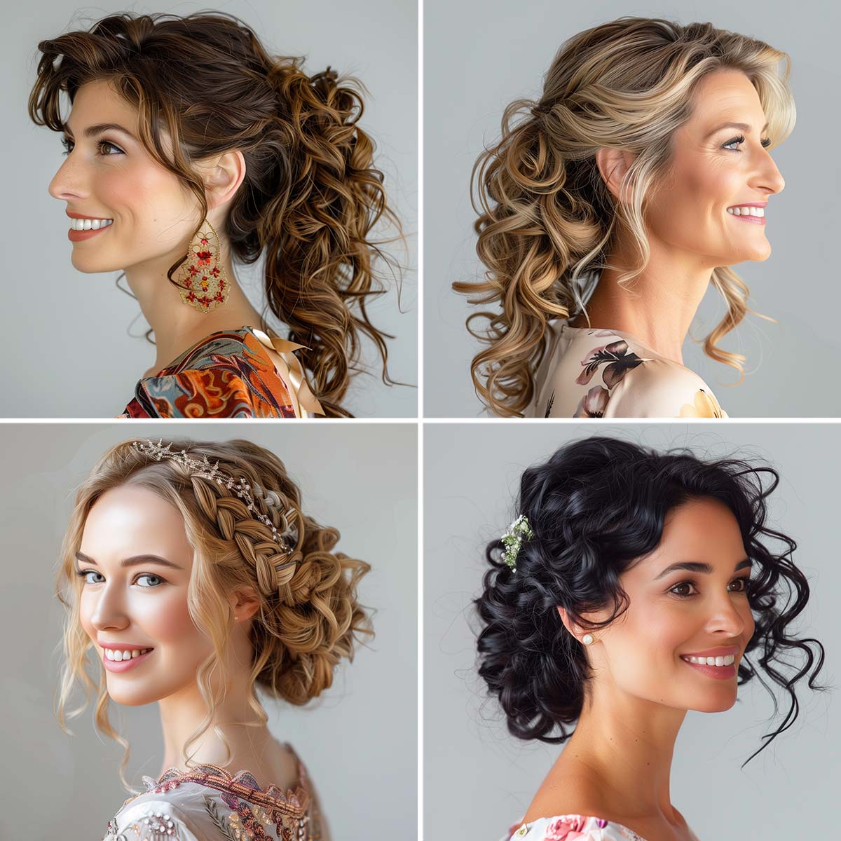 Pettinature cerimonia capelli ricci Pettinature cerimonia capelli ricci