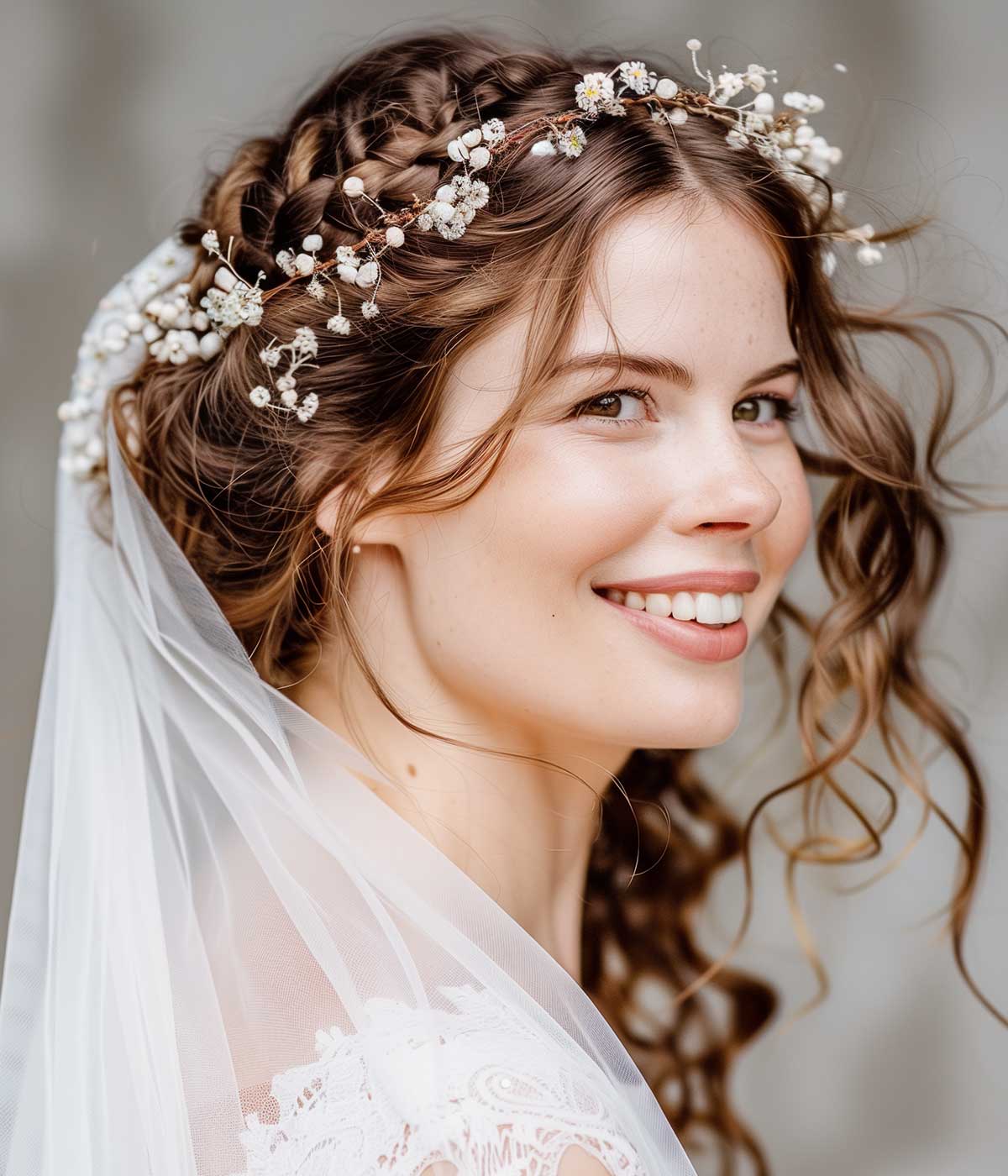Acconciatura sposa capelli ricci Acconciatura sposa capelli ricci