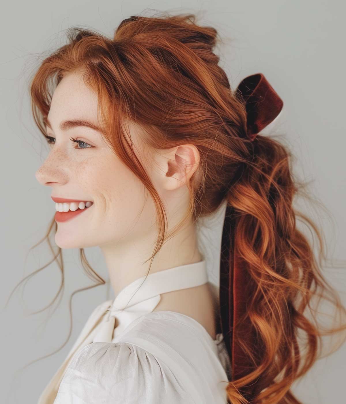 Coda bassa capelli mossi Coda bassa capelli mossi