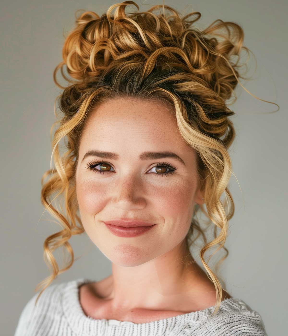 Acconciatura capelli ricci Acconciatura capelli ricci