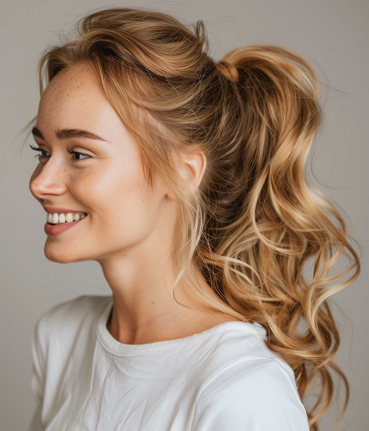 Acconciatura per capelli ricci Acconciatura per capelli ricci