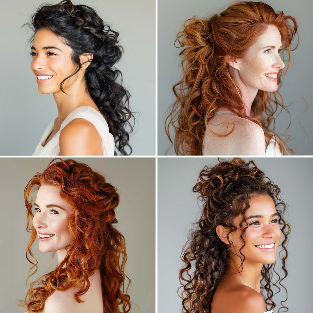 Acconciature per capelli ricci Acconciature per capelli ricci