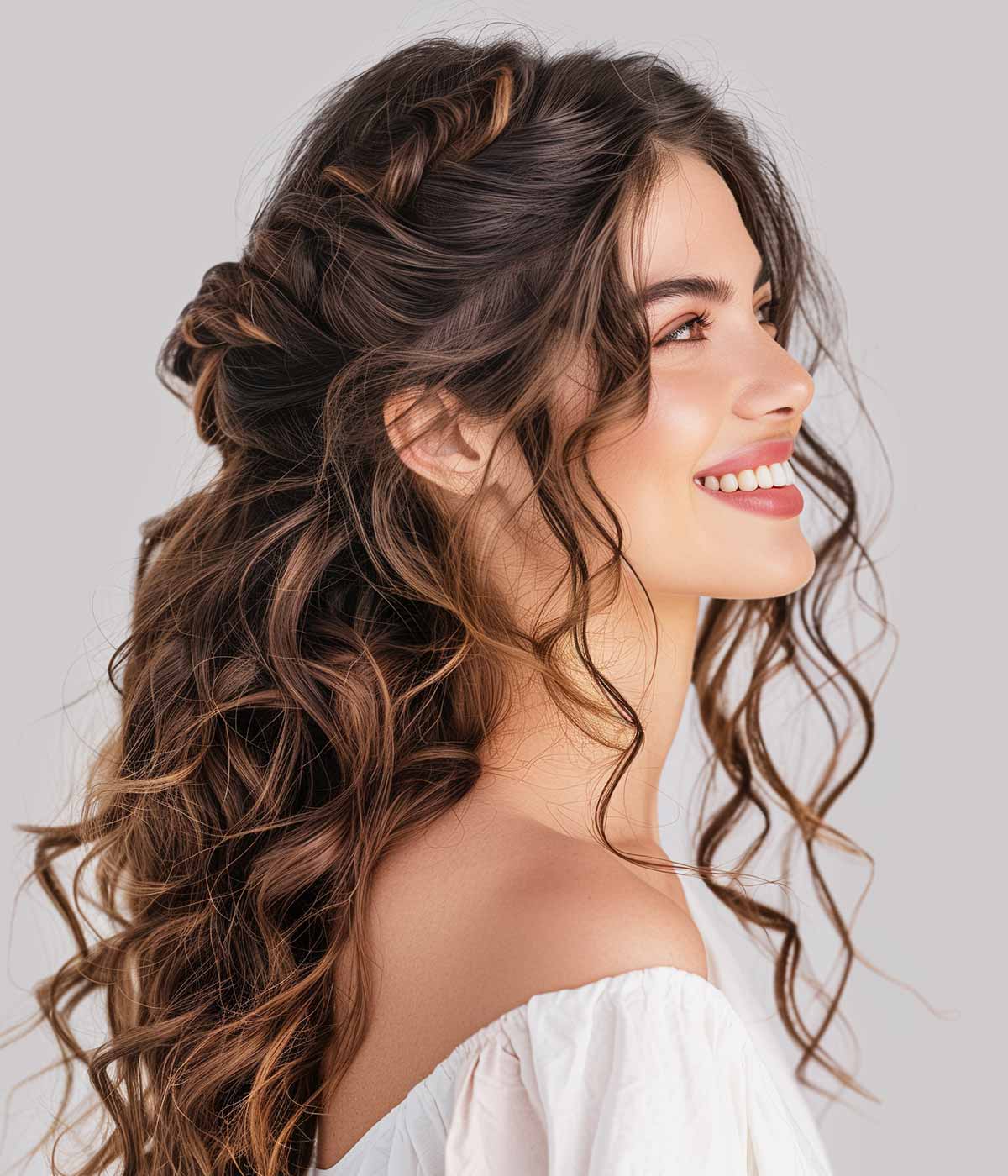 Acconciature semiraccolto capelli ricci Acconciature semiraccolto capelli ricci