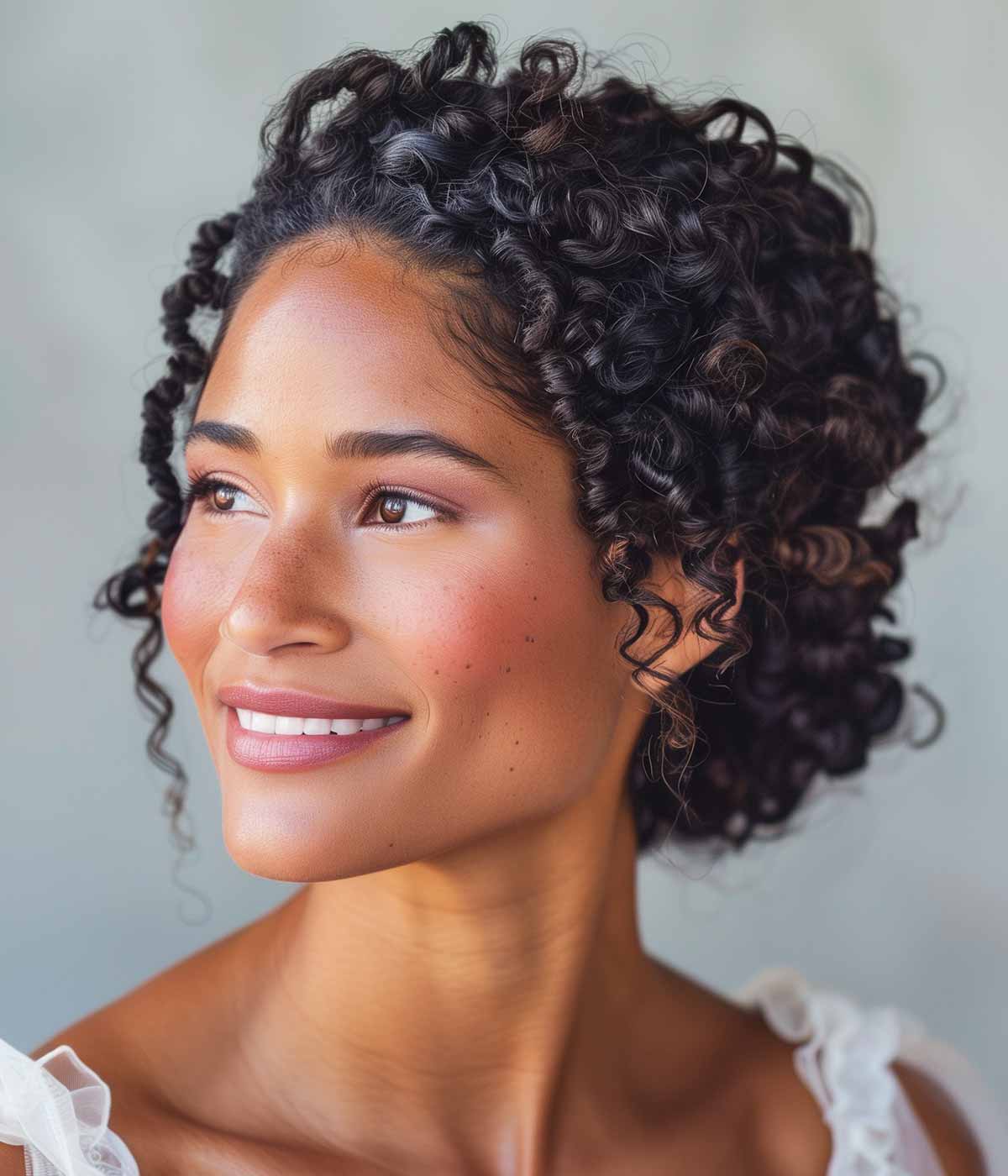 Chignon per capelli ricci afro Chignon per capelli ricci afro