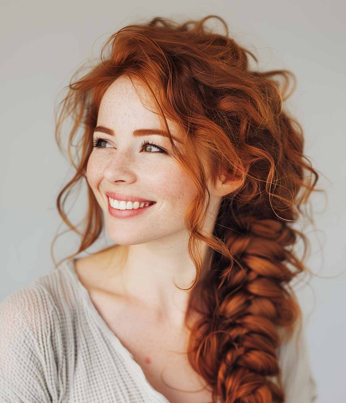 Treccia capelli ricci Treccia capelli ricci