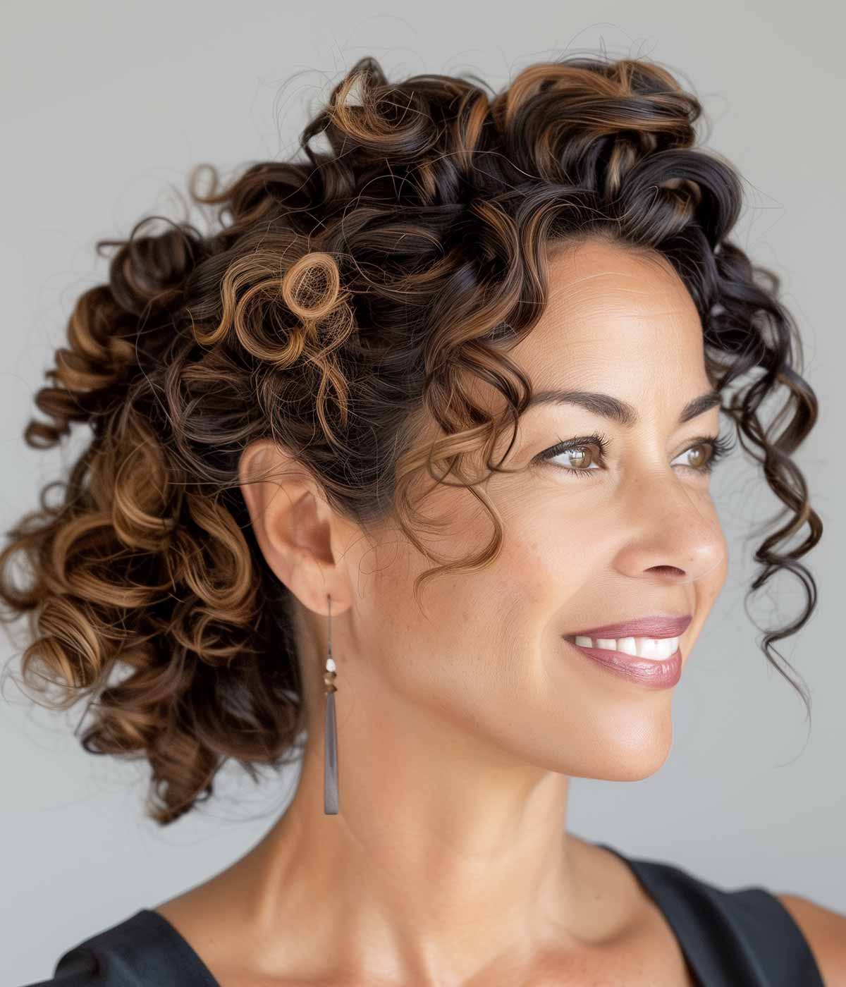 Acconciature capelli ricci raccolti Acconciature capelli ricci raccolti