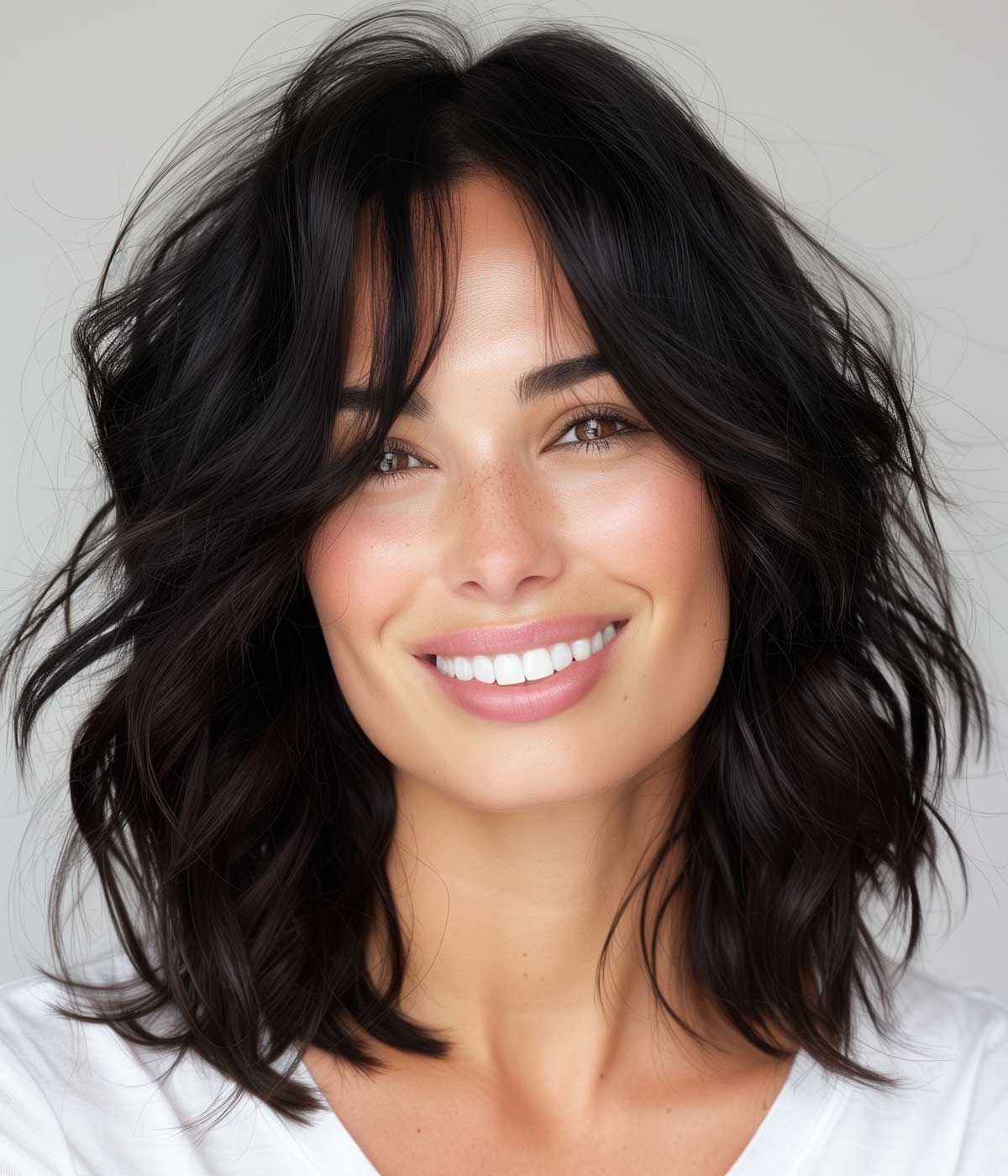Long bob capelli fini Long bob capelli fini
