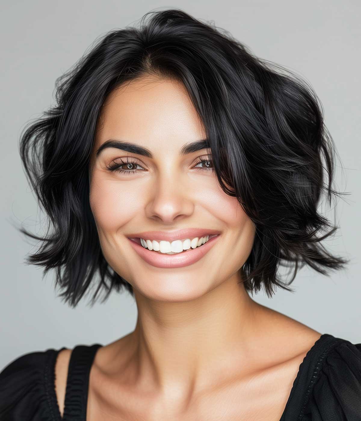 Bob cut capelli fini e mossi Bob cut capelli fini e mossi