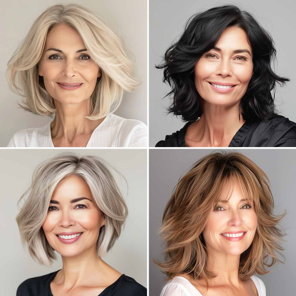 Idee tagli capelli fini per donna over 50 Idee tagli capelli fini per donna over 50