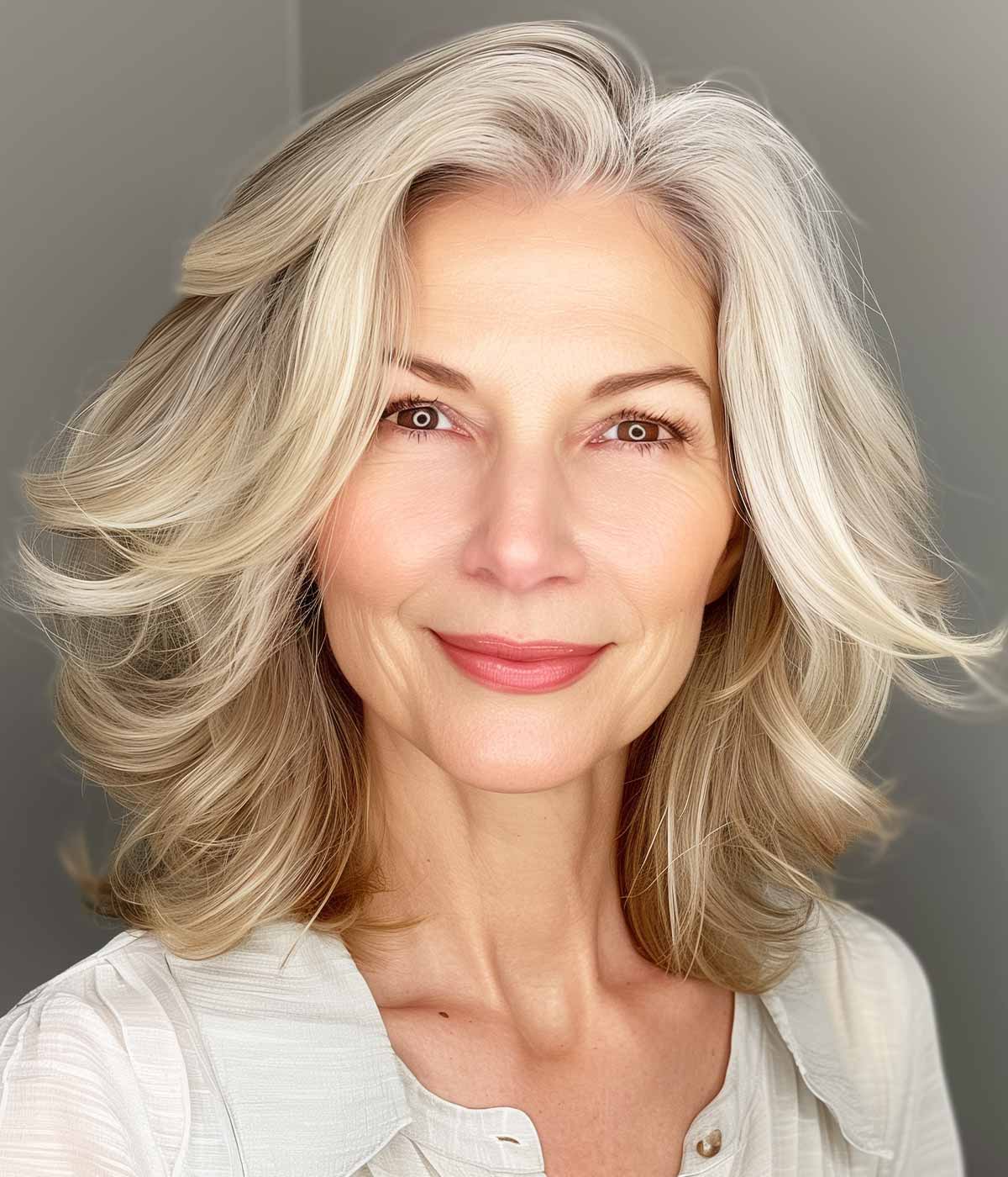 Long bob donna over 50 capelli fini Long bob donna over 50 capelli fini