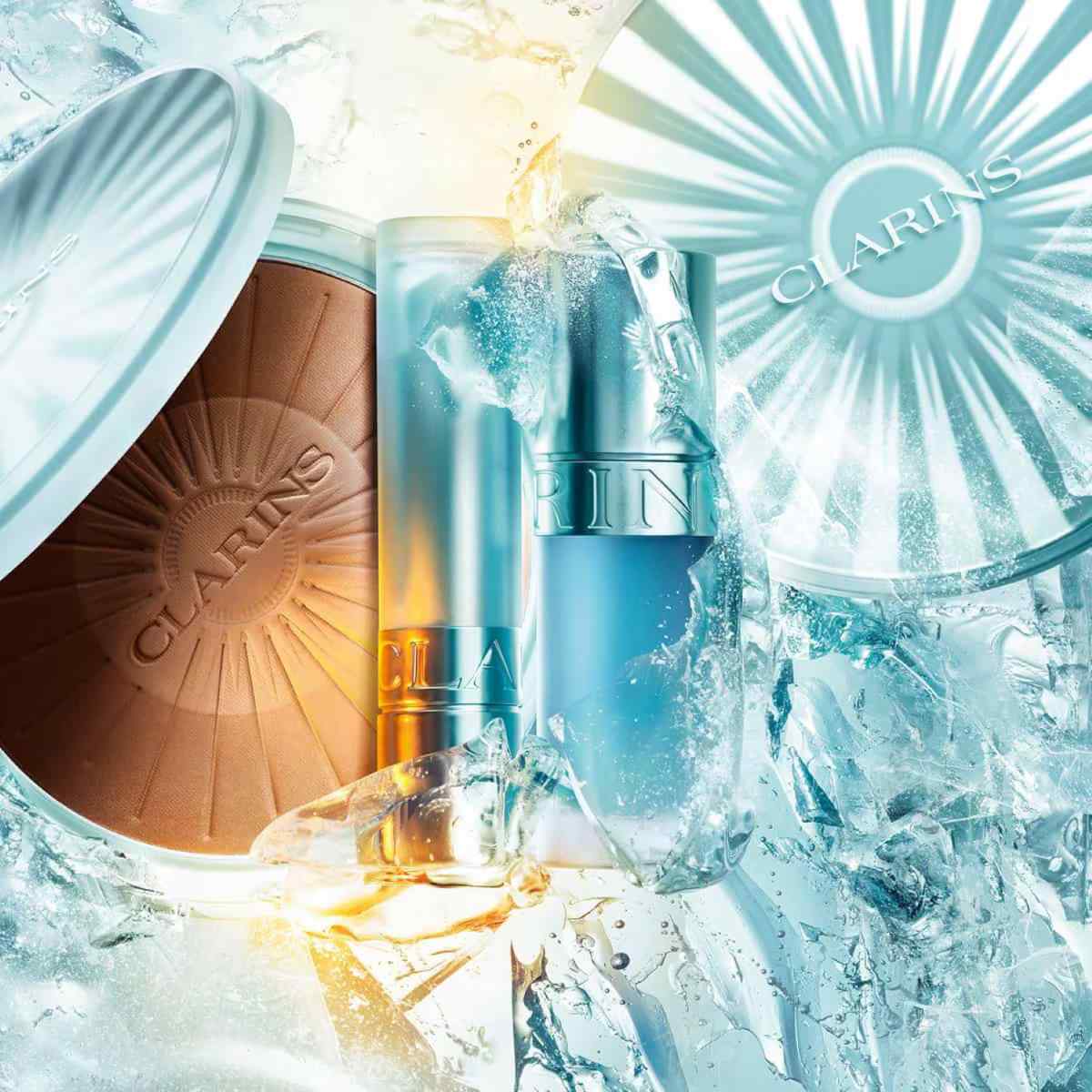 Clarins Cryo collezione trucco Estate 2026 Clarins Cryo collezione trucco Estate 2026