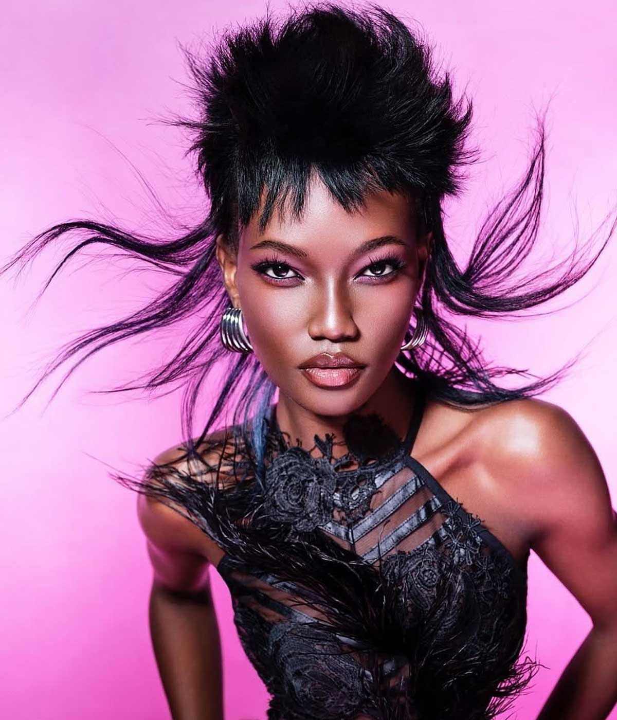 Olivia Eve Barnes collezione tagli capelli 2025 Olivia Eve Barnes collezione tagli capelli 2025