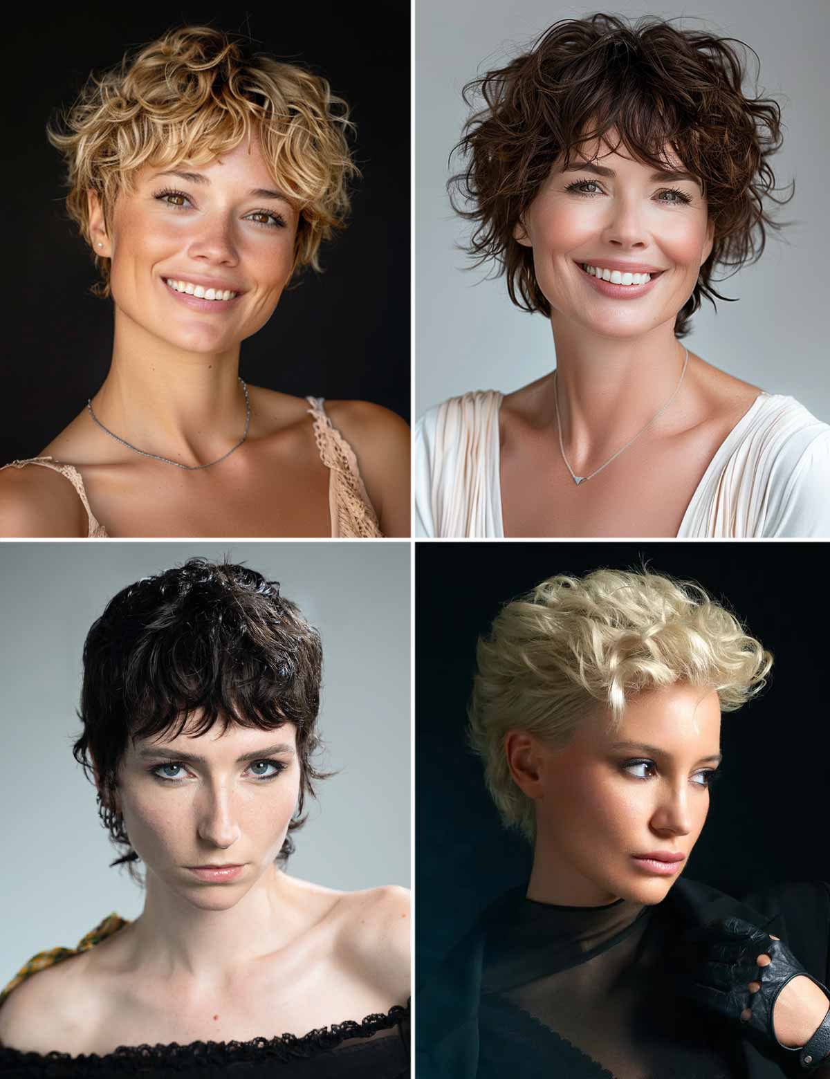 Tagli corti scalati capelli ricci Tagli corti scalati capelli ricci