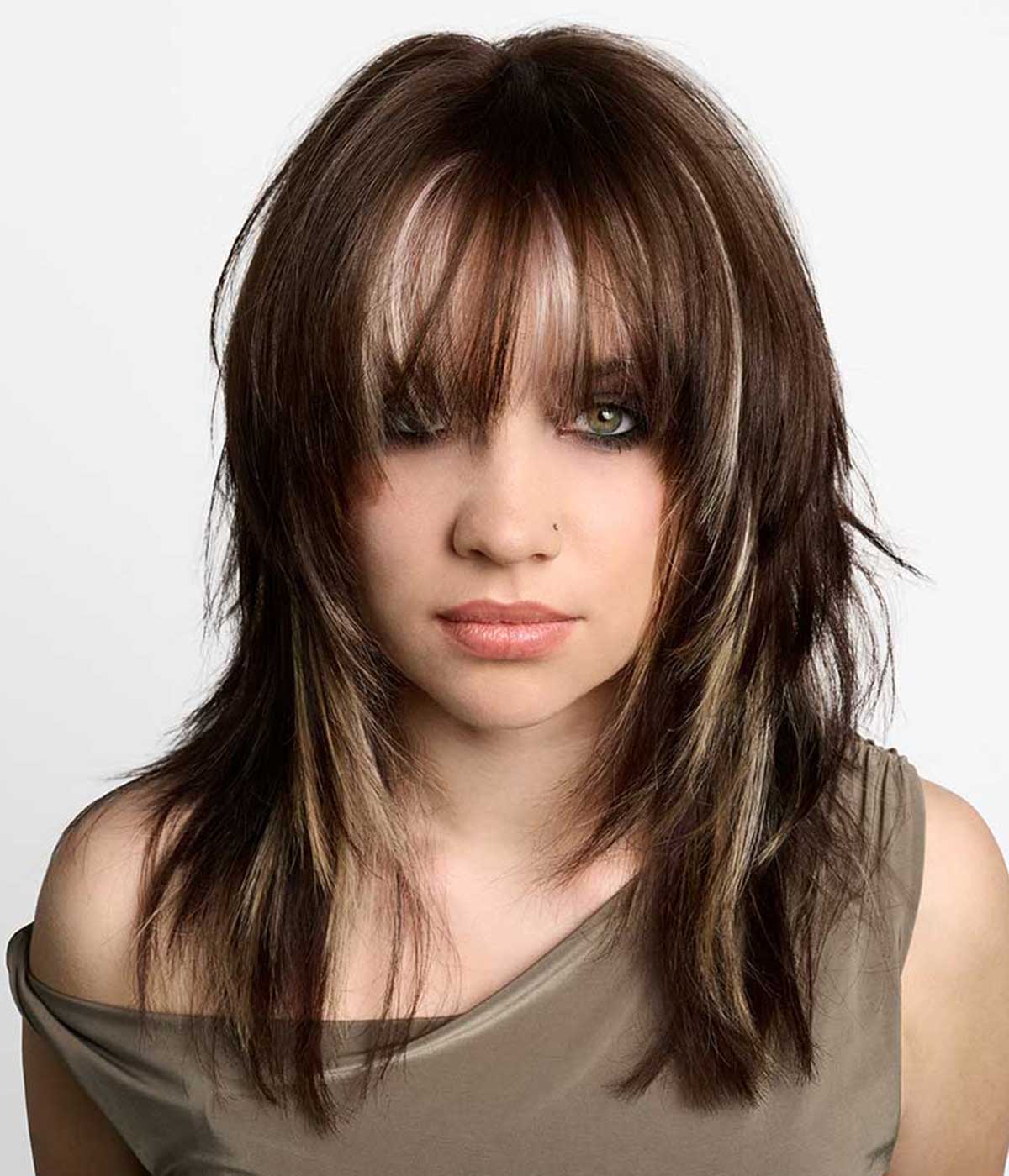 Capelli lunghi tagli scalati sfilati Capelli lunghi tagli scalati sfilati