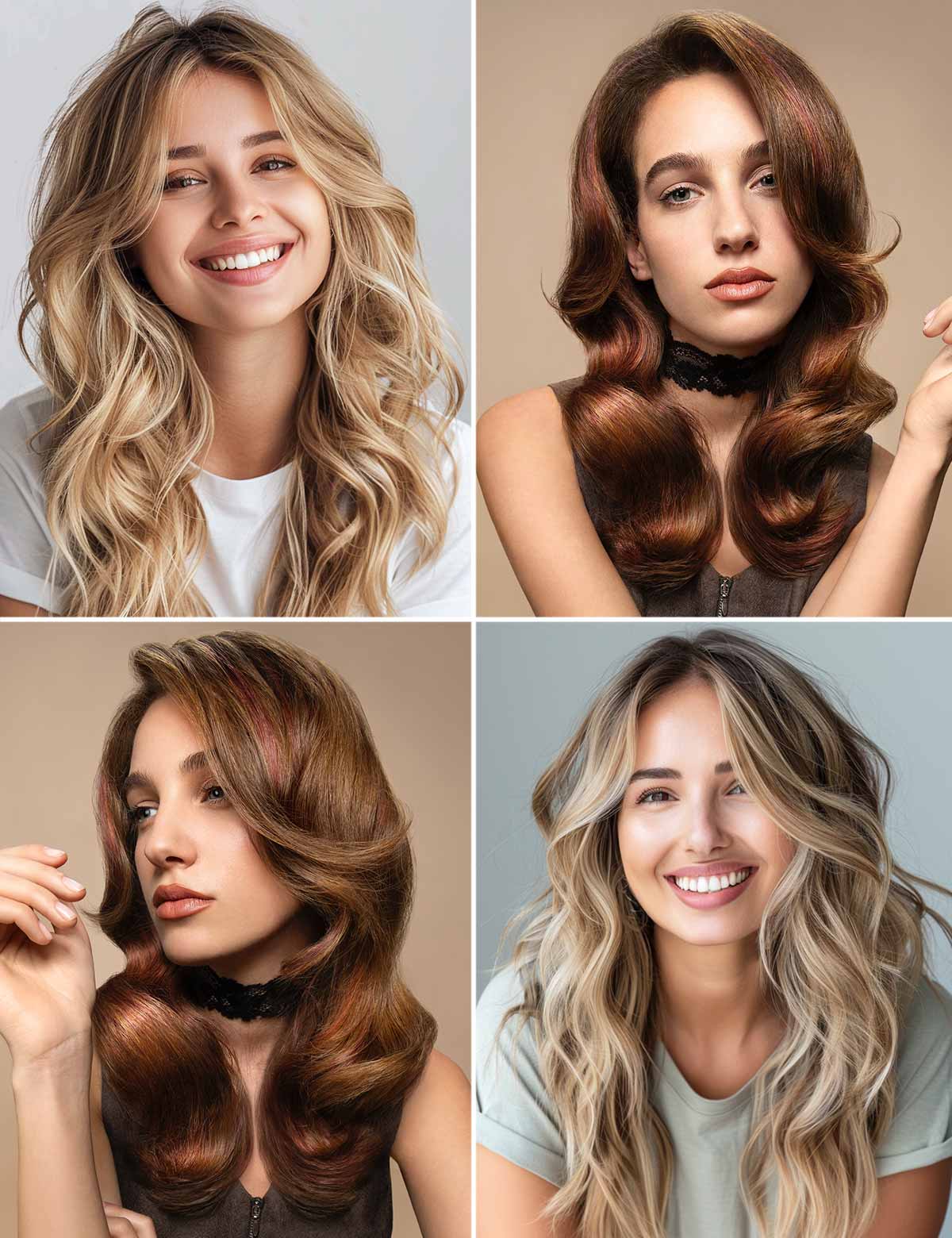 Capelli mossi tagli lunghi con ciuffo Capelli mossi tagli lunghi con ciuffo