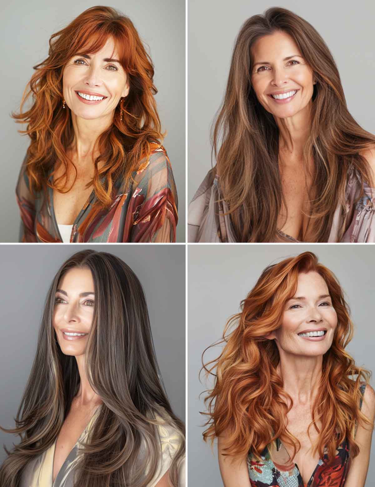 Tagli capelli lunghi donna 50 anni Tagli capelli lunghi donna 50 anni