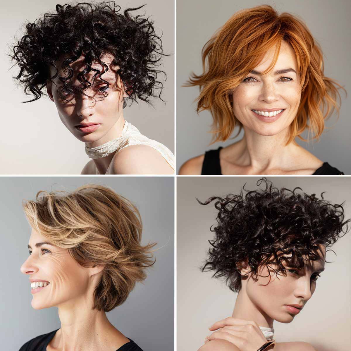 Tagli medio corti capelli ricci lisci Tagli medio corti capelli ricci lisci